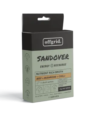 Offgrid sandover - nutrient rich broth