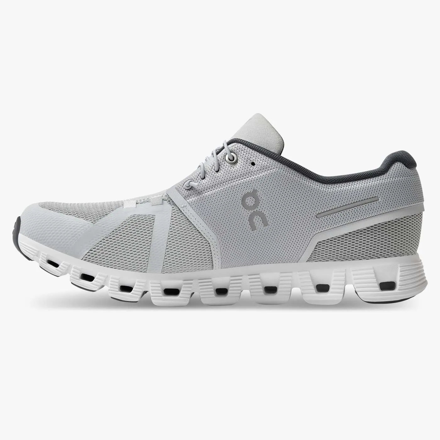 On Running Men's Cloud 5 Shoes - Glacier / White