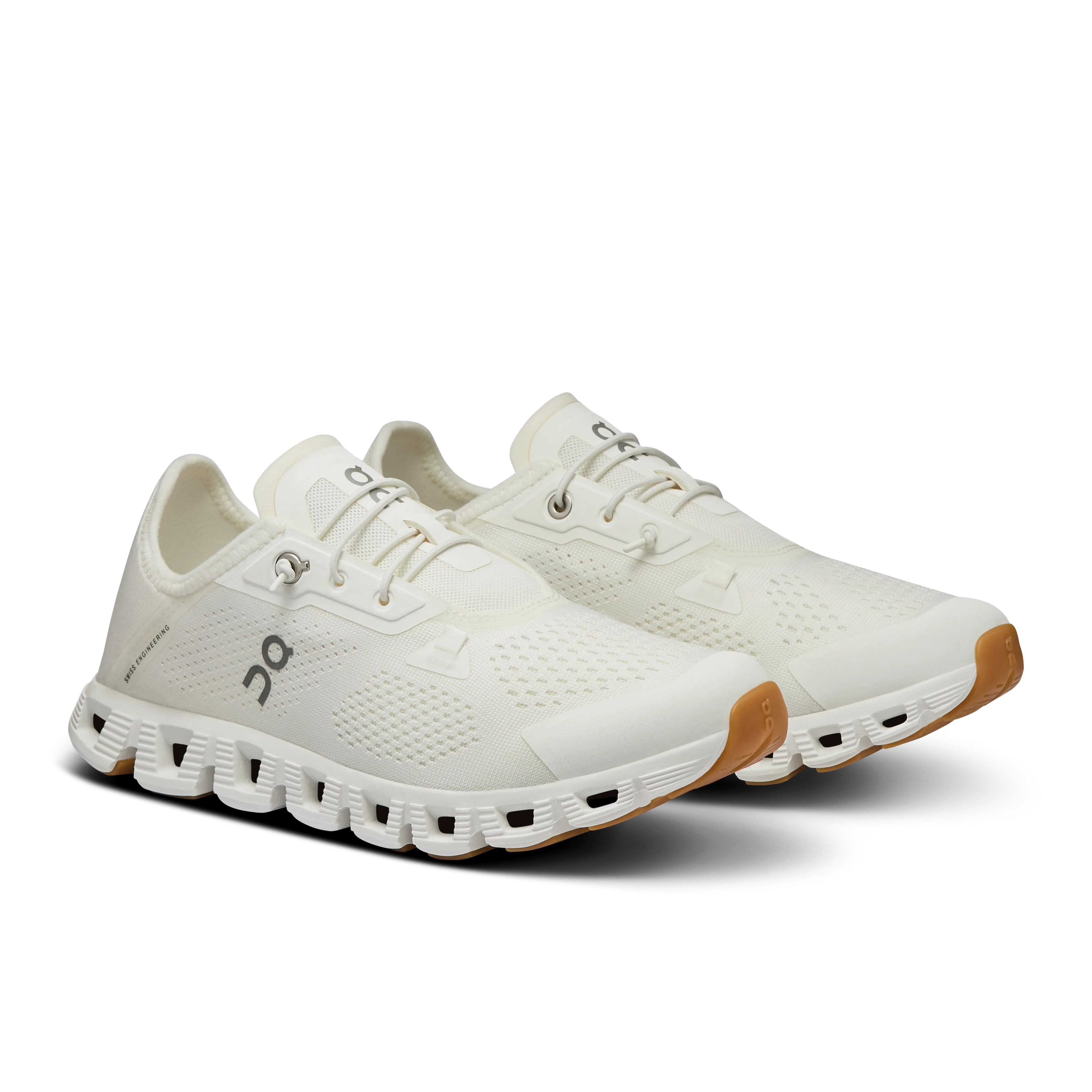 On Running Women's Cloud 5 Coast Shoes - All White