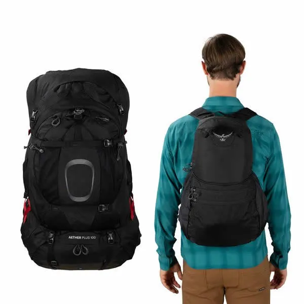 Osprey Aether Plus Men's 85 Litre Hiking / Mountaineering Backpack