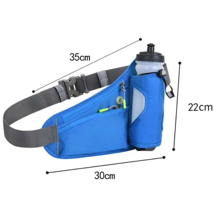 Outdoor Sports Mountaineering Water Bottle Waist Bag(Green)