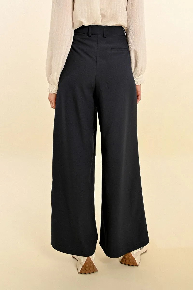 Palazzo Pants - Navy