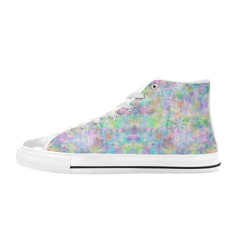 Pastel Jungle Aquila High Top Canvas Women's Shoes