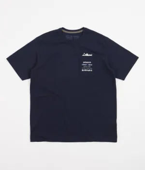 Patagonia Spirited Seasons Pocket Responsibili-Tee T-Shirt - New Navy