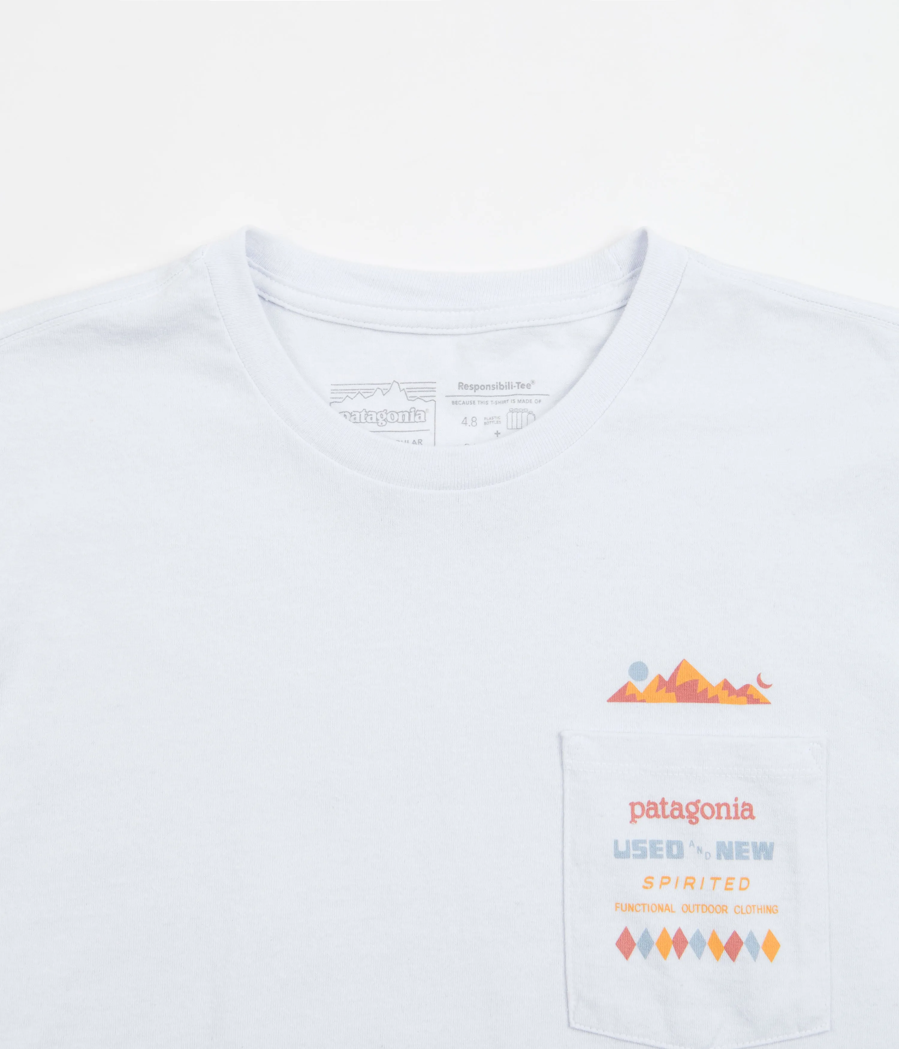 Patagonia Spirited Seasons Pocket Responsibili-Tee T-Shirt - White