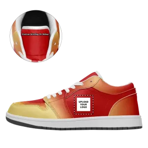 Personalized Youthful Sneakers, Custom Colorful Blood Shoes, Personal Unique Gift Ideas Shoes,AJ1C-23020110