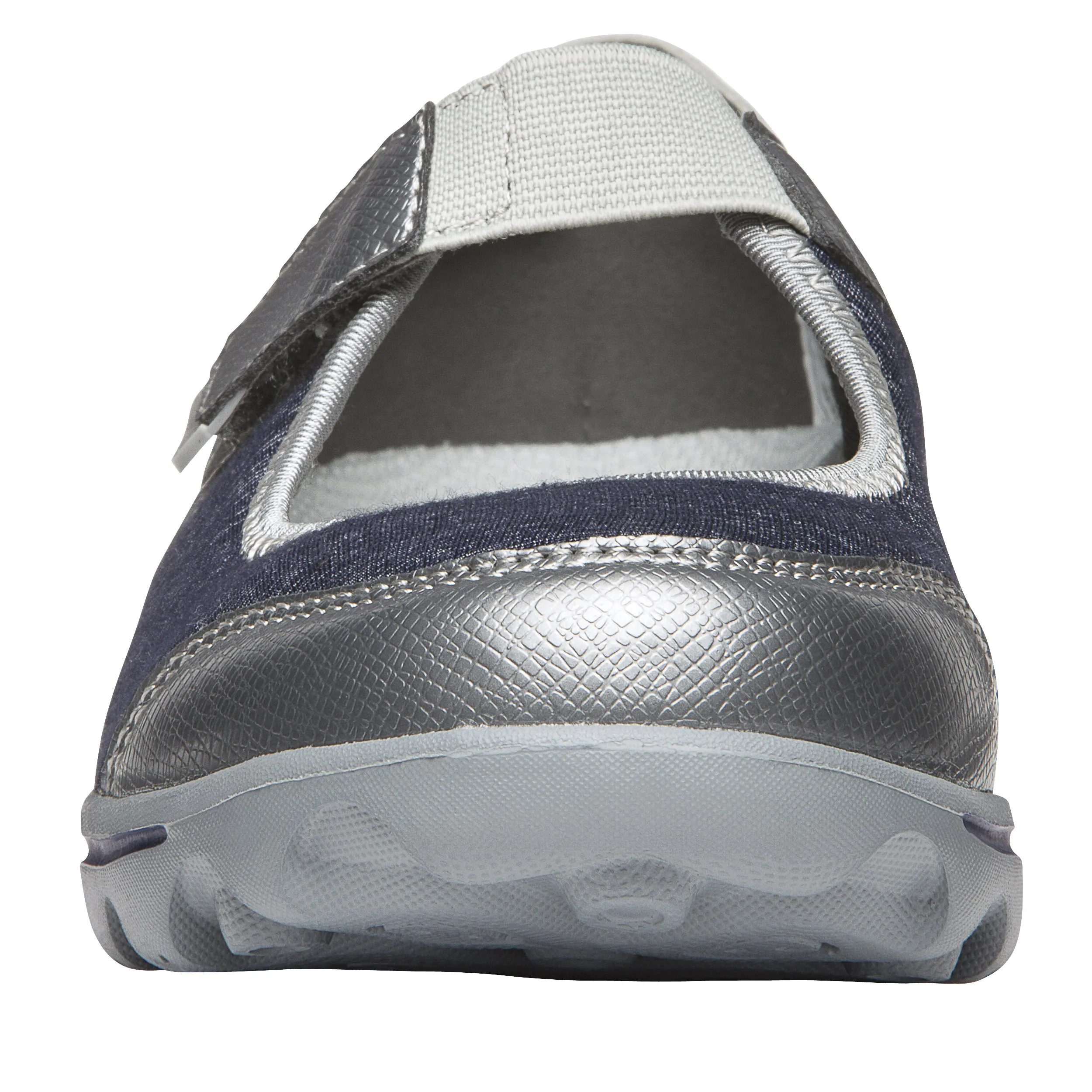 Propet Women Diabetic Mary Jane Shoes - Onalee WAA003J - Blue/Silver