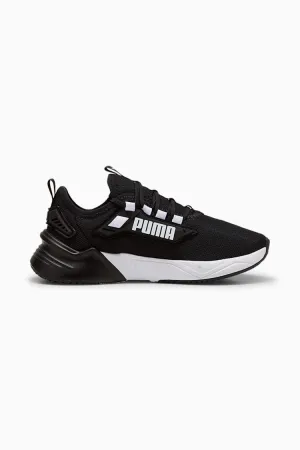 PUMA KID'S RETALIATE BLACK/WHITE RUNNING SHOES