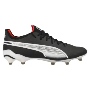 Puma King Ultimate FG Blk/Wht