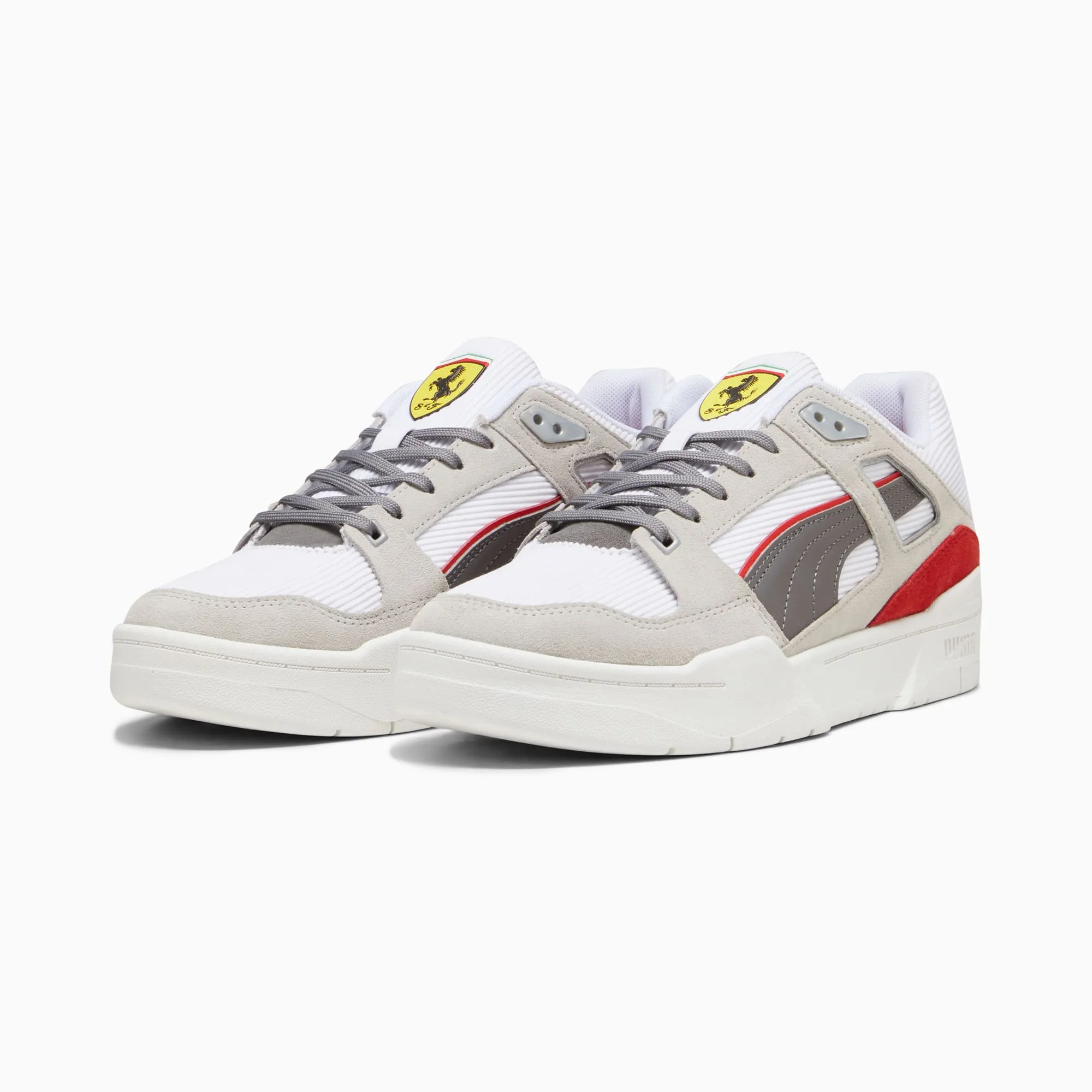 Puma Scuderia Ferrari Slipstream Sneakers Men's Running Shoes - White