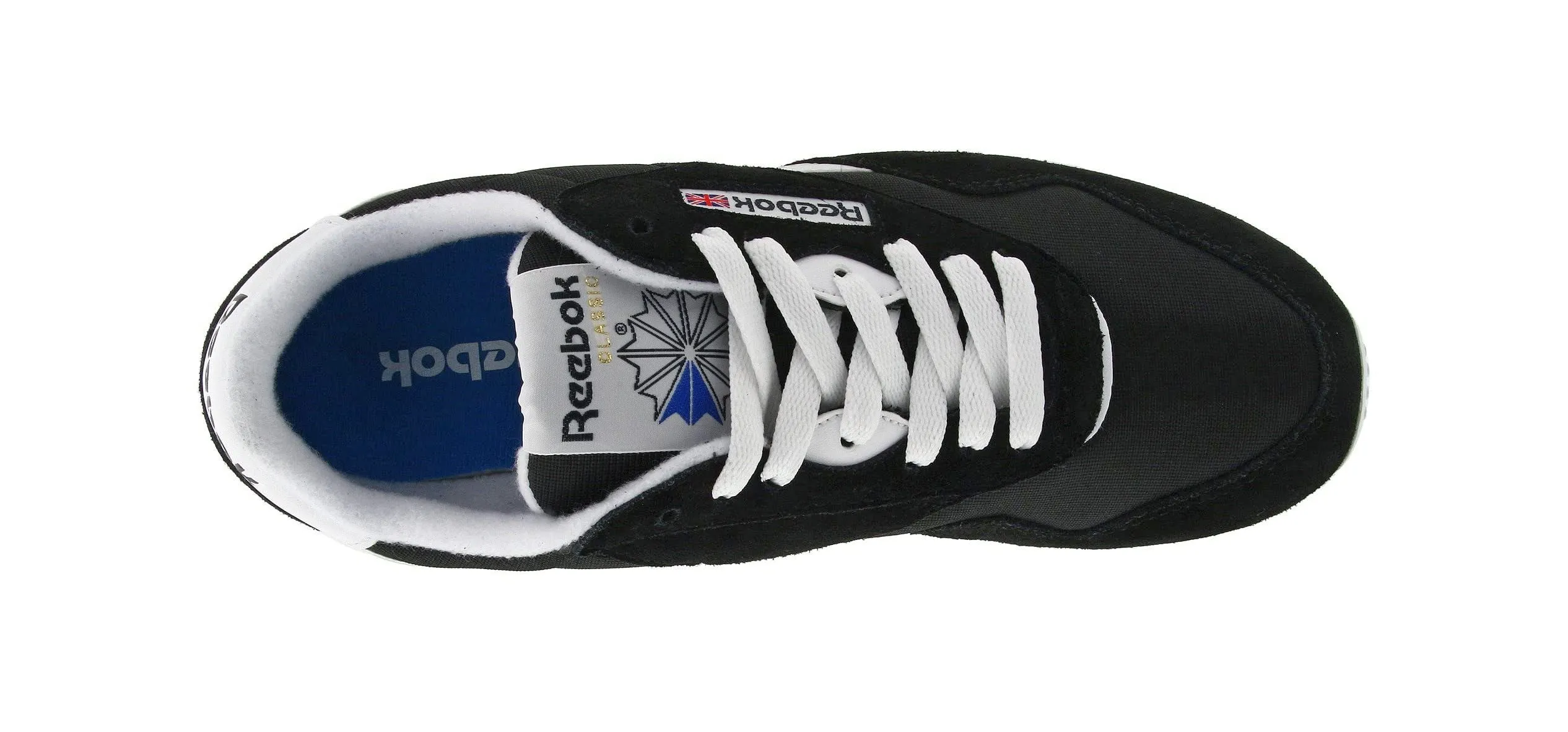 Reebok Women's Classic Black/White Shoes