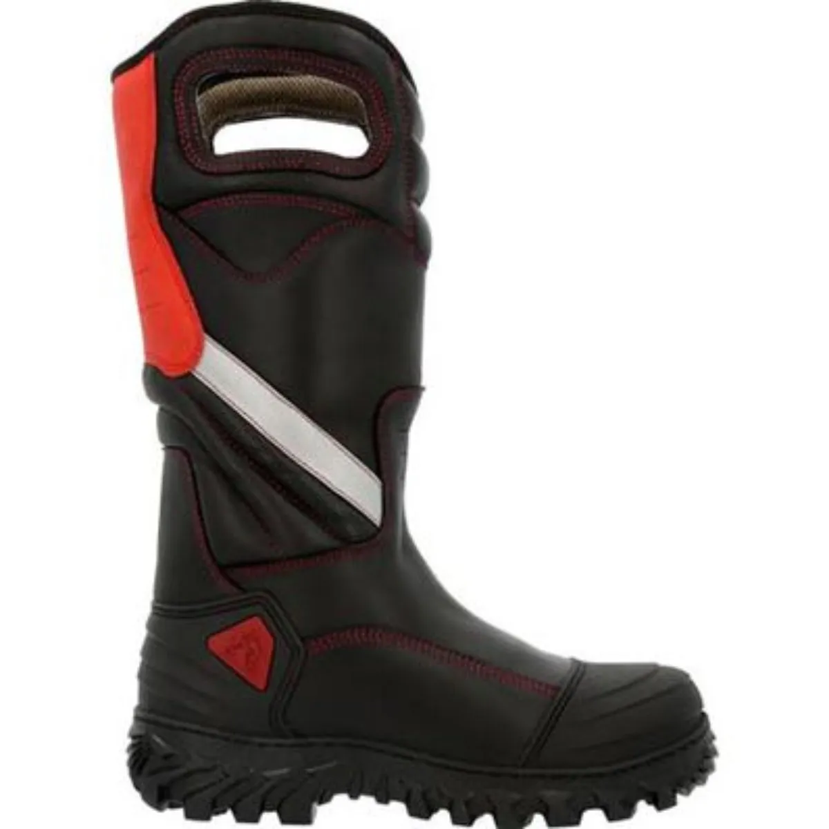 Rocky Women's Code Red Structure NFPA Rated Composite Toe Fire Boots Rkd0092 In Black