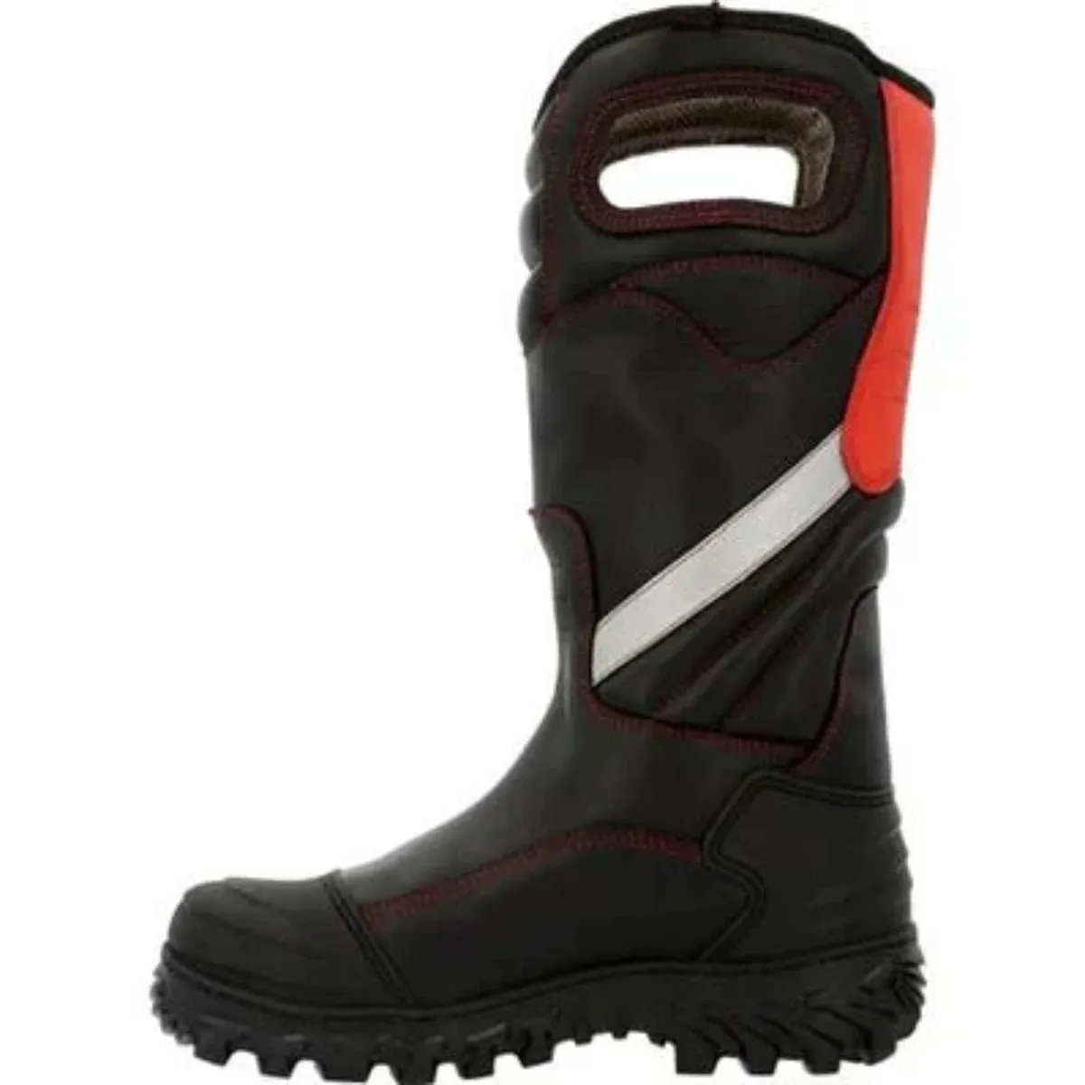 Rocky Women's Code Red Structure NFPA Rated Composite Toe Fire Boots Rkd0092 In Black