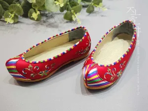 Saekdong Flower Baby Girl Hanbok Shoes