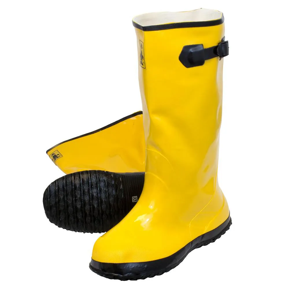 Safety Zone® Yellow Rubber Slush Boots (Sizes 7 - 16 Available) - Sold by the Pair