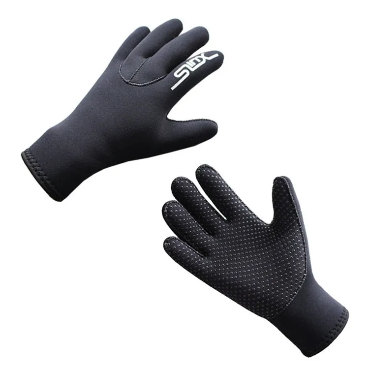 SLINX 1127 3mm Neoprene Non-slip Wear-resistant Warm Diving Gloves, Size: S