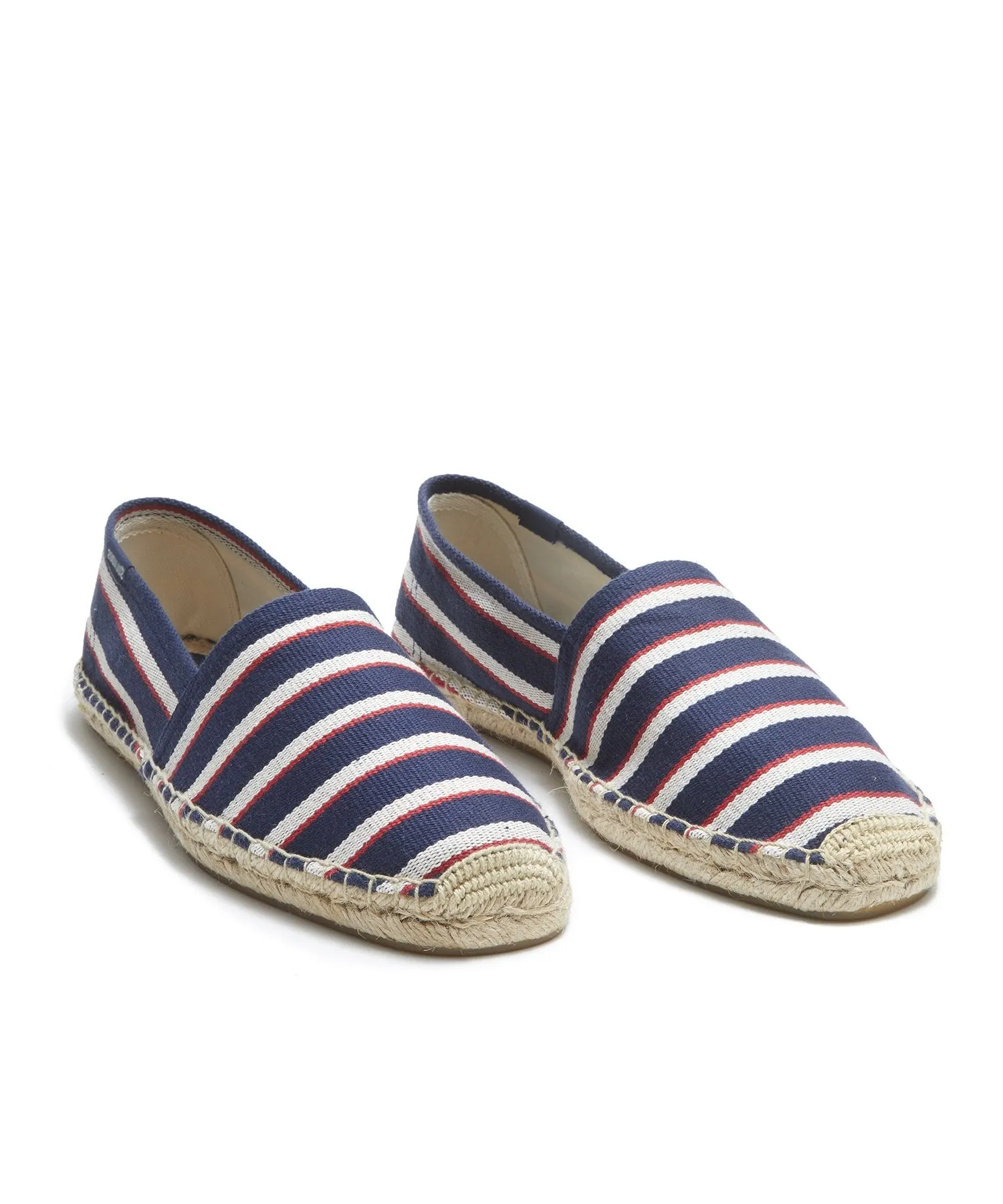 Soludos Stripe Original Dali in Navy/Natural