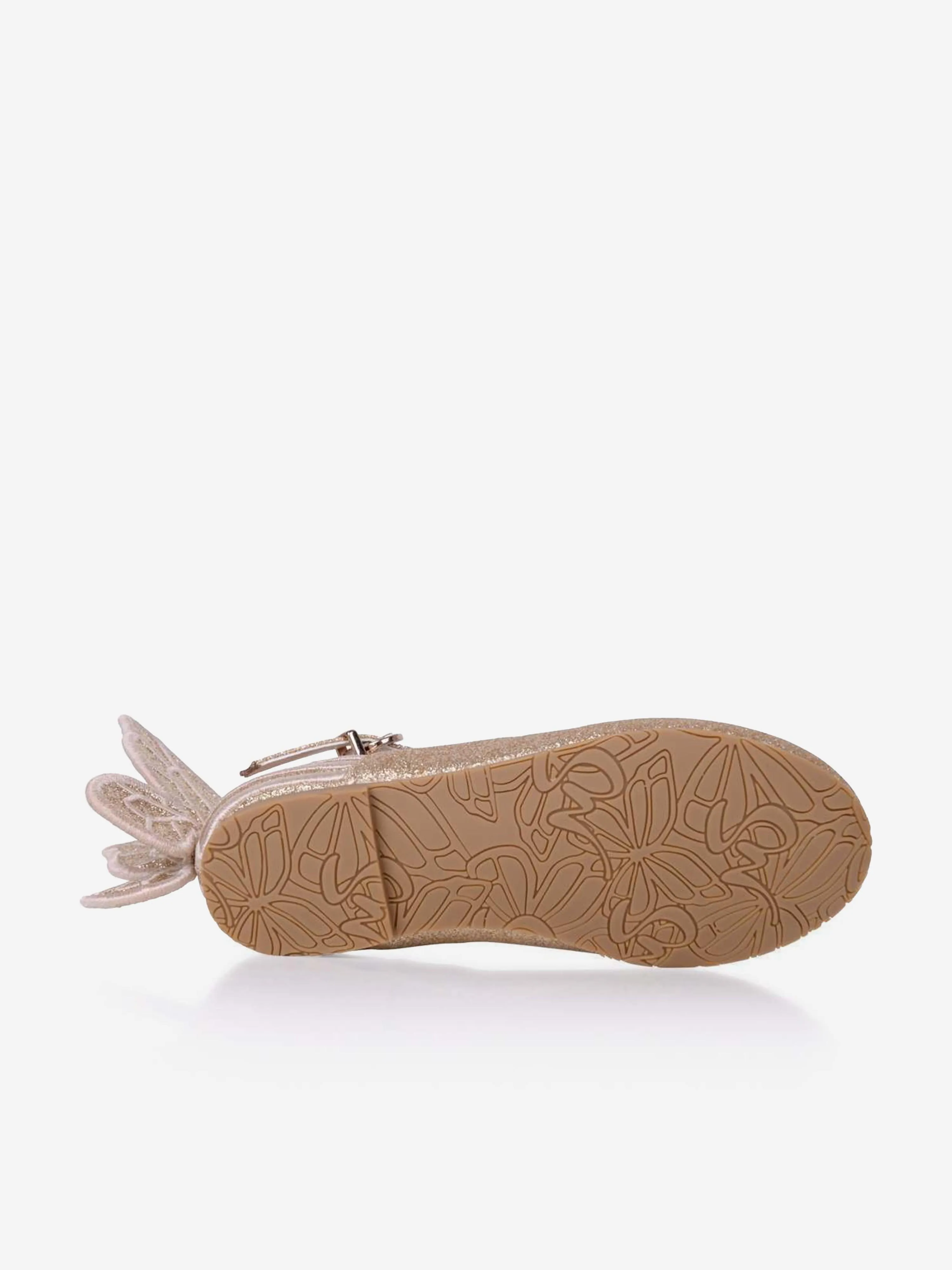 Sophia Webster Girls Glitter Embroidered Shoes