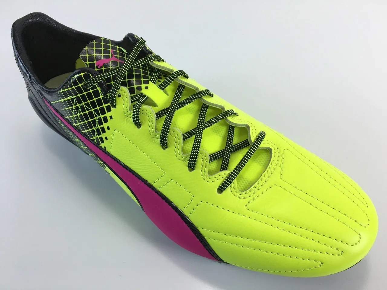 SR4U Laces Neon Yellow/Black Speckled Premium