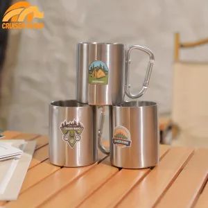 Stainless Mug-200ml Portable Double-Layer For Outdoor Adventures