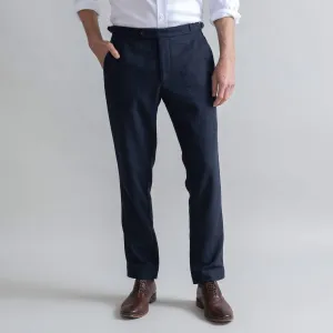 The Navy Wool Richmond Dress Chino Custom Pant