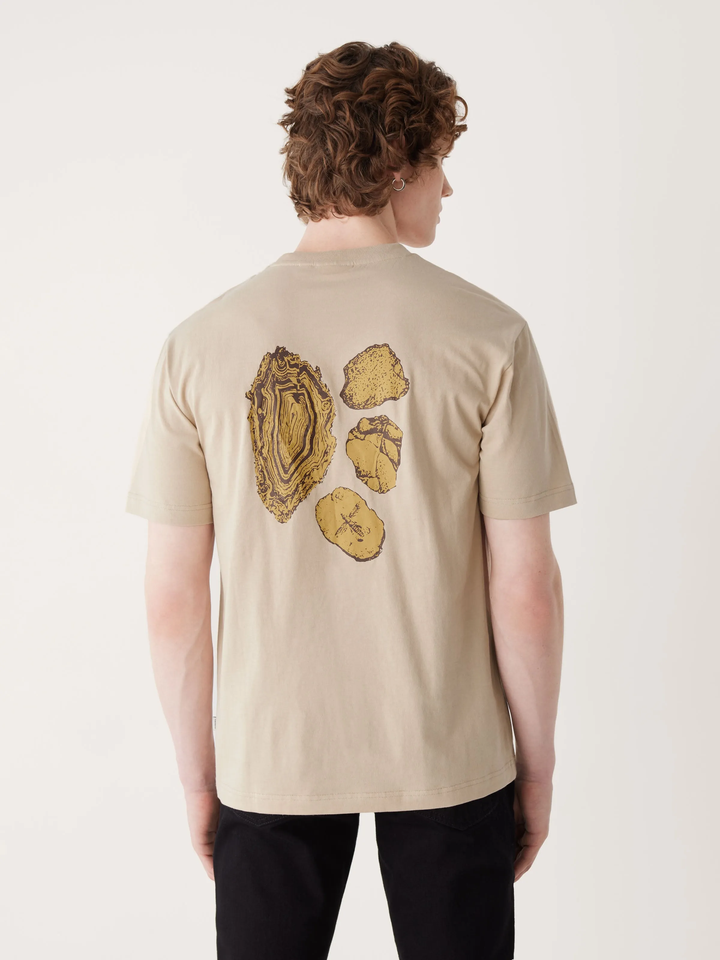 The Relaxed Fit Graphic T-shirt in Hummus Brown