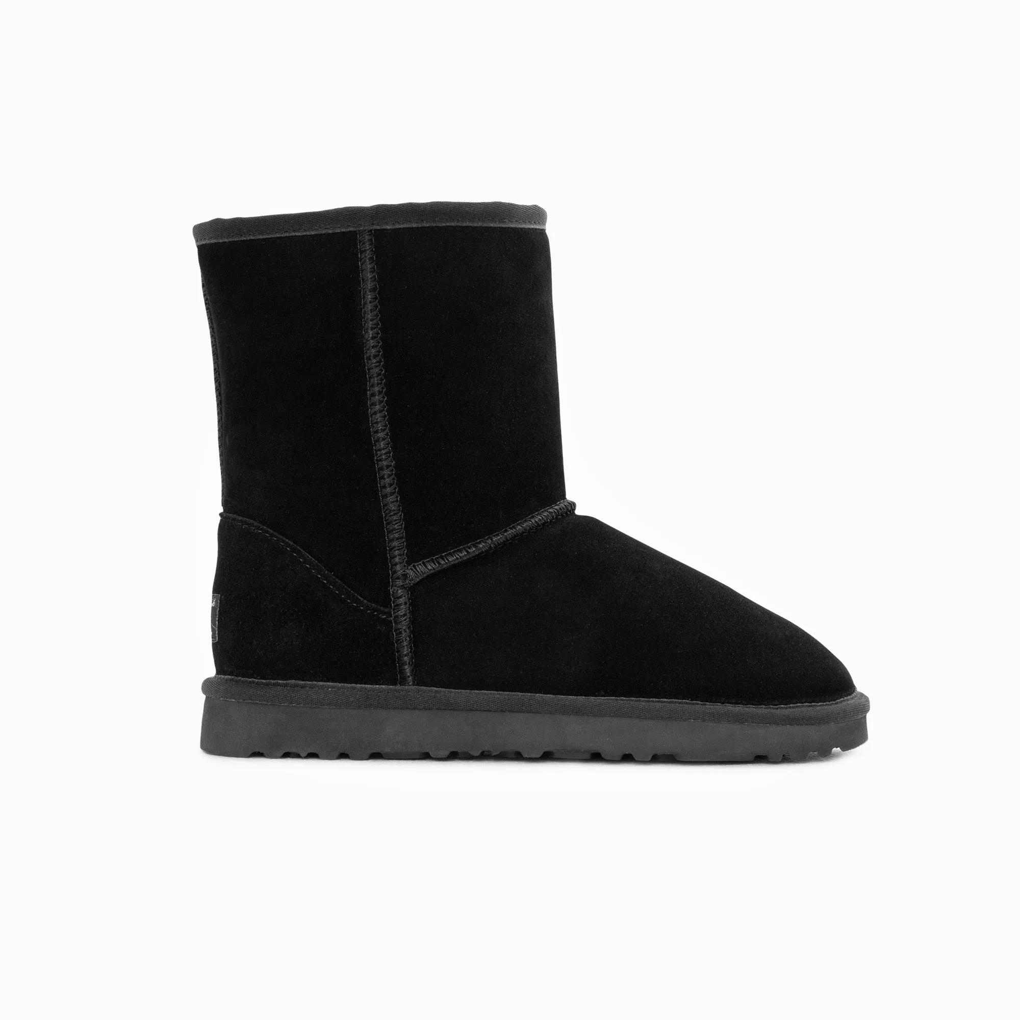 Ugg Boots Genuine Australian Sheepskin Unisex Short Classic Suede (Large Size) (Unisex Cow Suede)