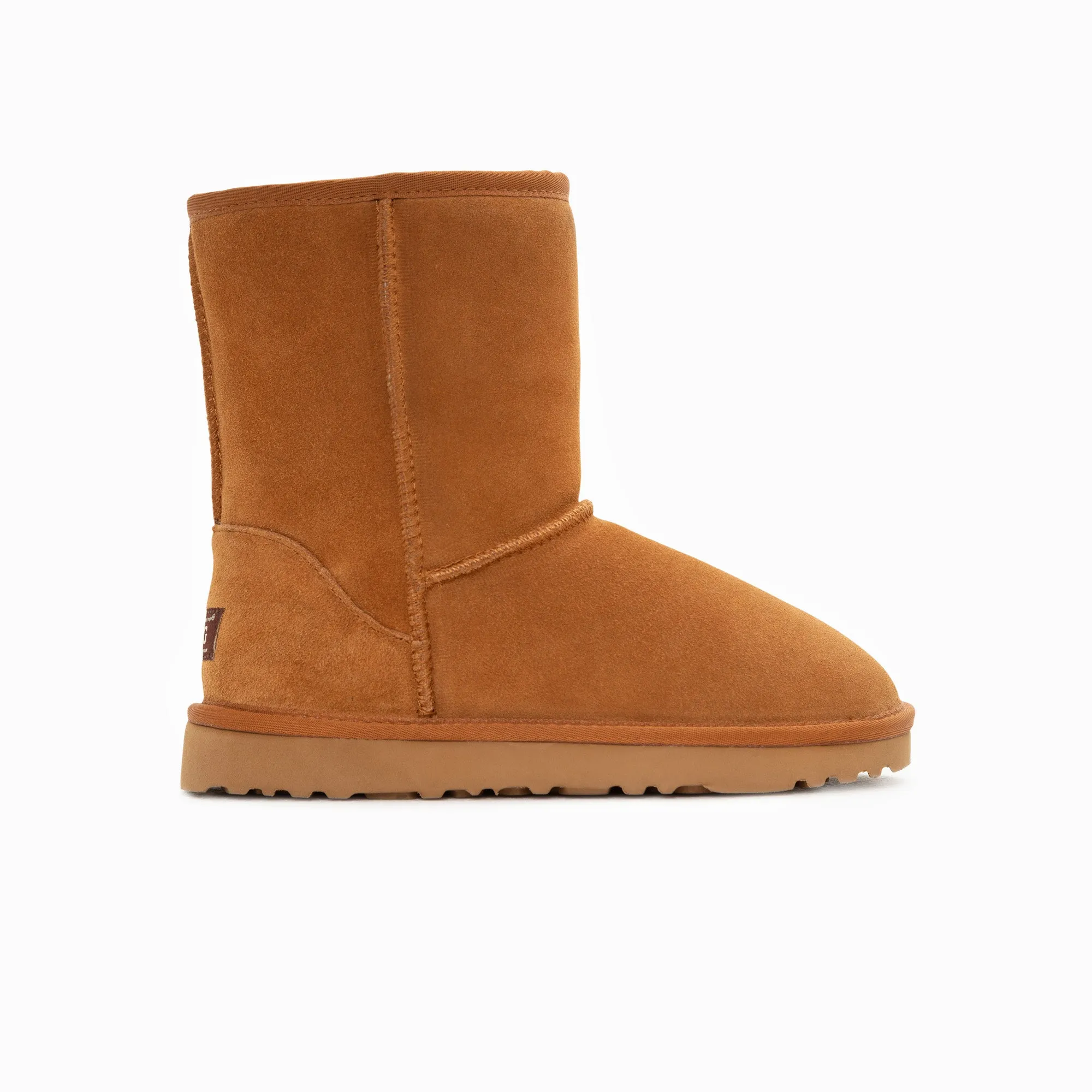 Ugg Boots Genuine Australian Sheepskin Unisex Short Classic Suede (Large Size) (Unisex Cow Suede)