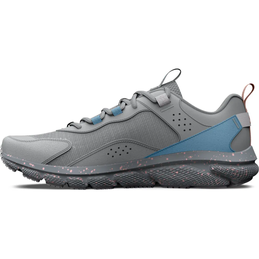 'Under Armour' Women's Charged Verssert Speckled - Mod Grey / Blizzard / Halo Grey