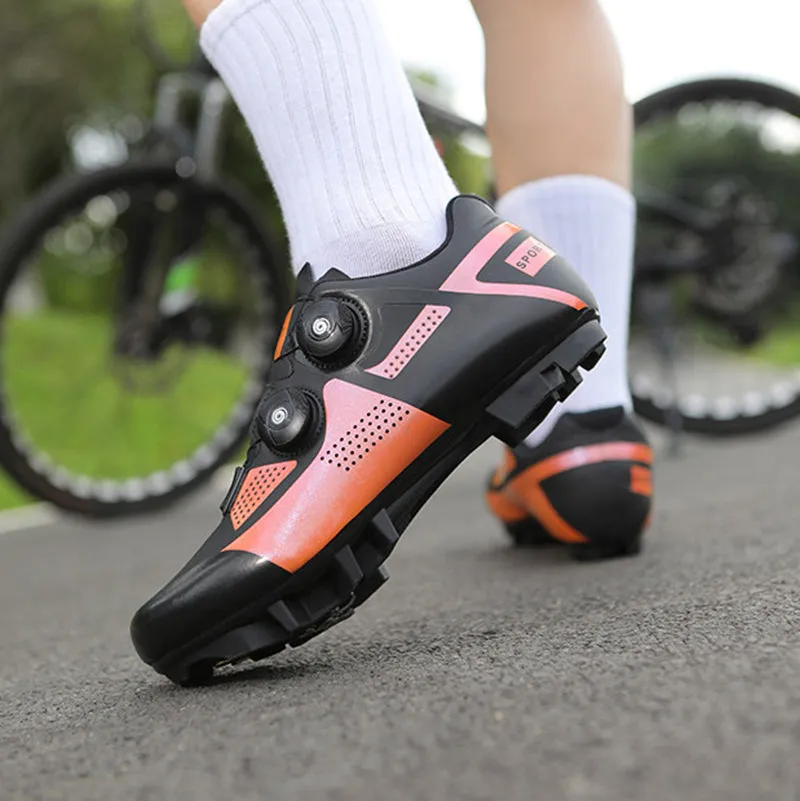 Unisex Cycling Shoes Compatible with Peloton Shoes Indoor Road Bike Riding Shoes for Men and Women Pre-Installed with Delta Cleats Clip Outdoor Pedal