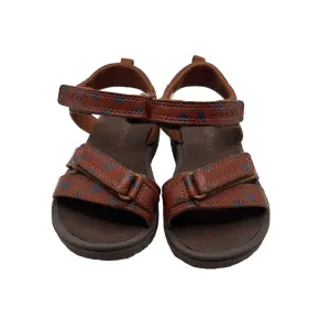 Velcro Faux Leather Sandals