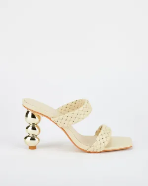 Villette Heel Off White