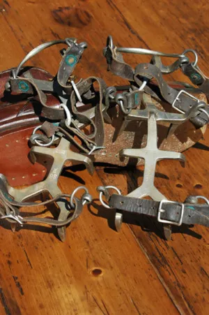 Vintage Austrian Mountaineering Crampons