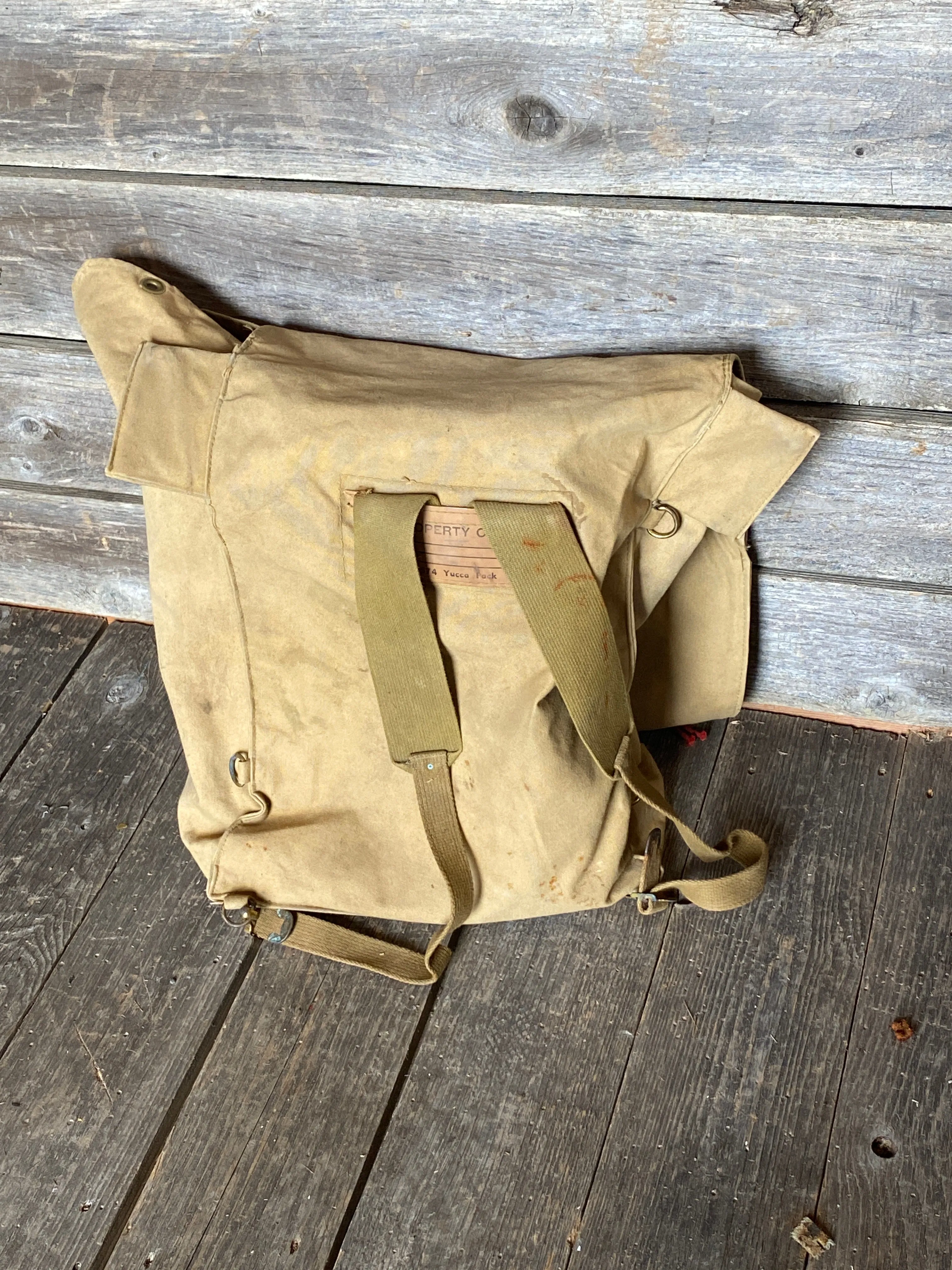 Vintage Boy Scout Backpack