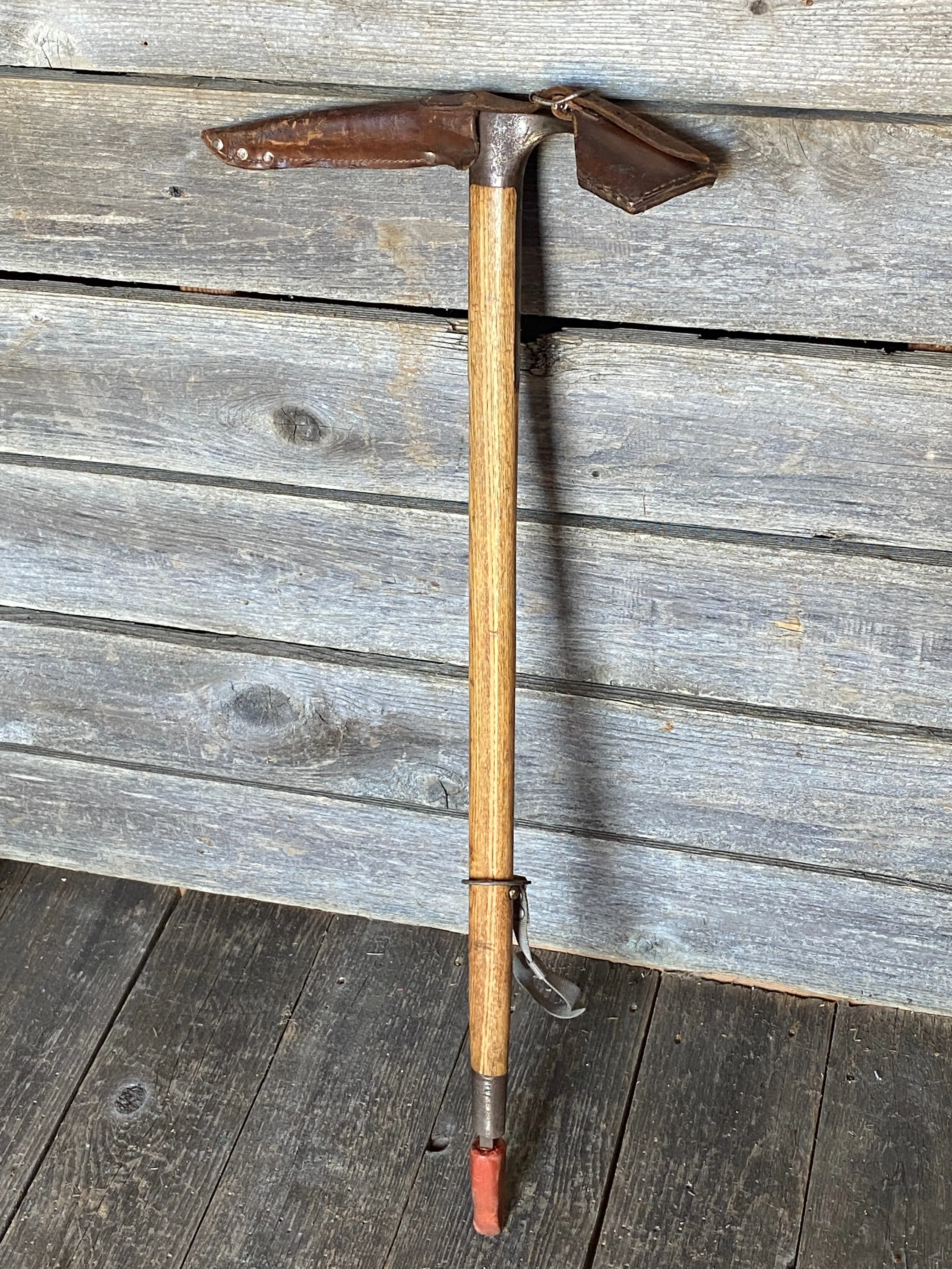 Vintage Cassin Wooden Ice Axe