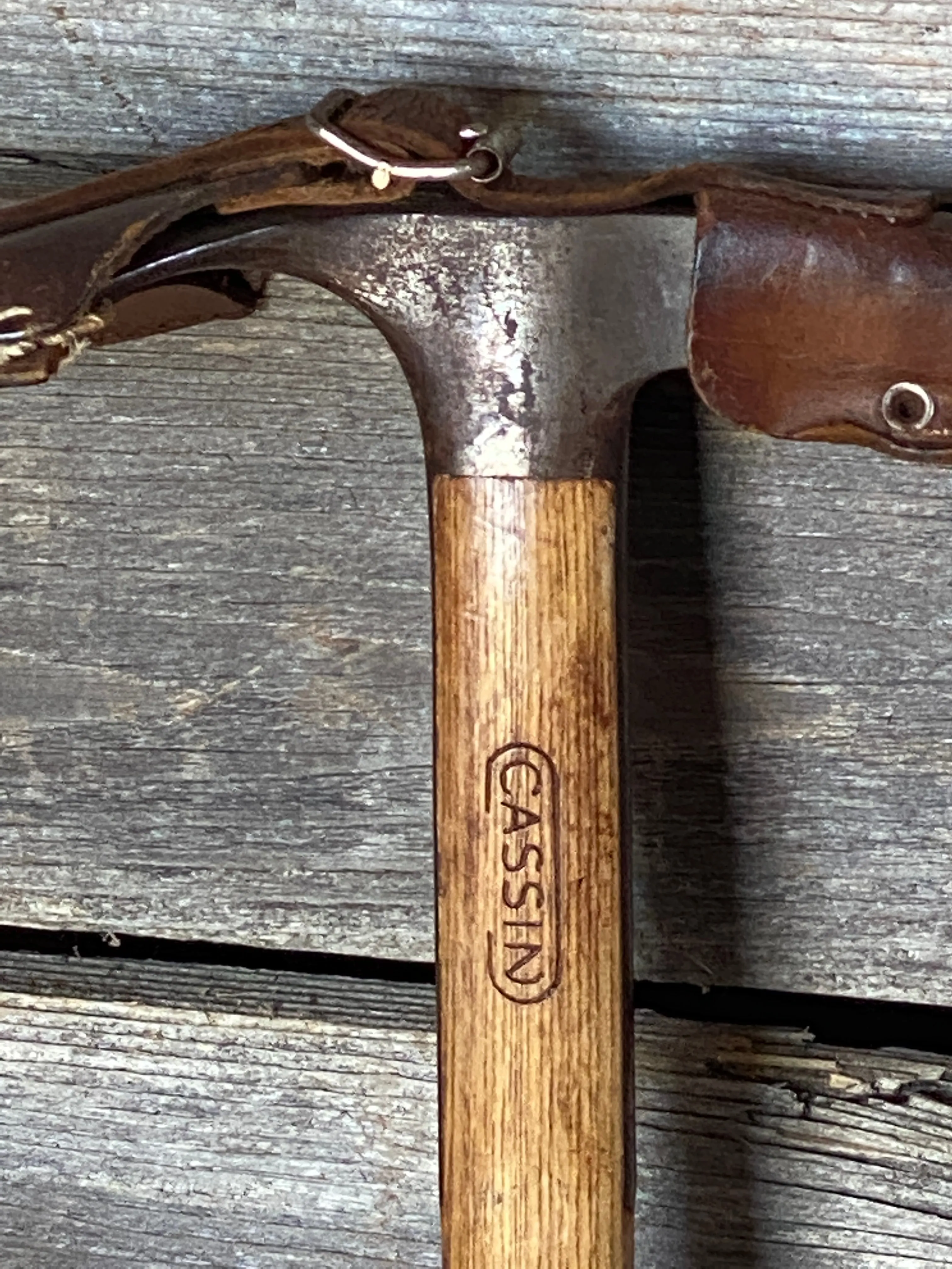 Vintage Cassin Wooden Ice Axe