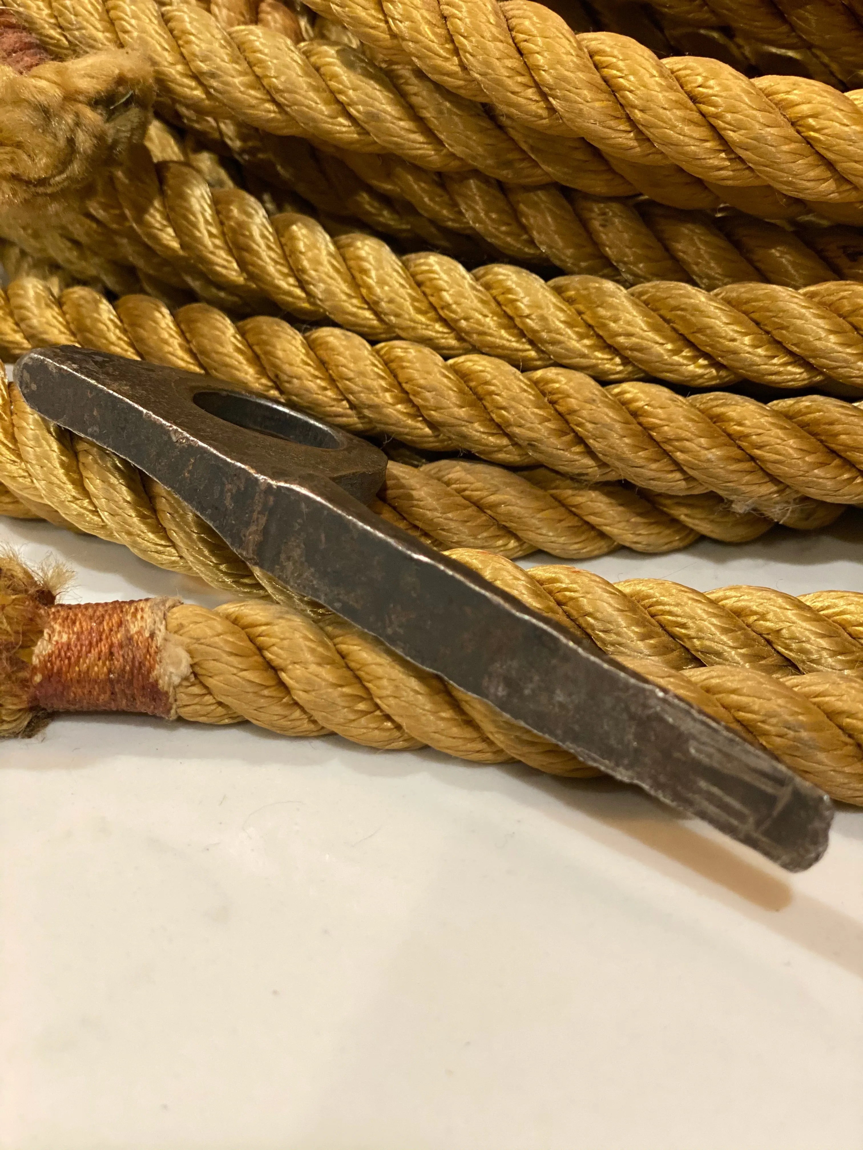 Vintage Climbing Piton - Swiss Knifeblade