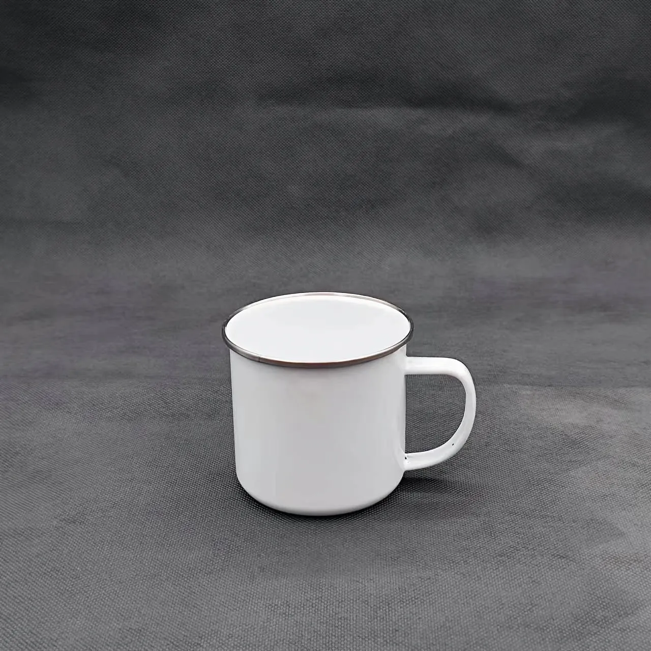 White Enamel Cup | Coffee-Tea-Milk Outdoor Camping Water Cups