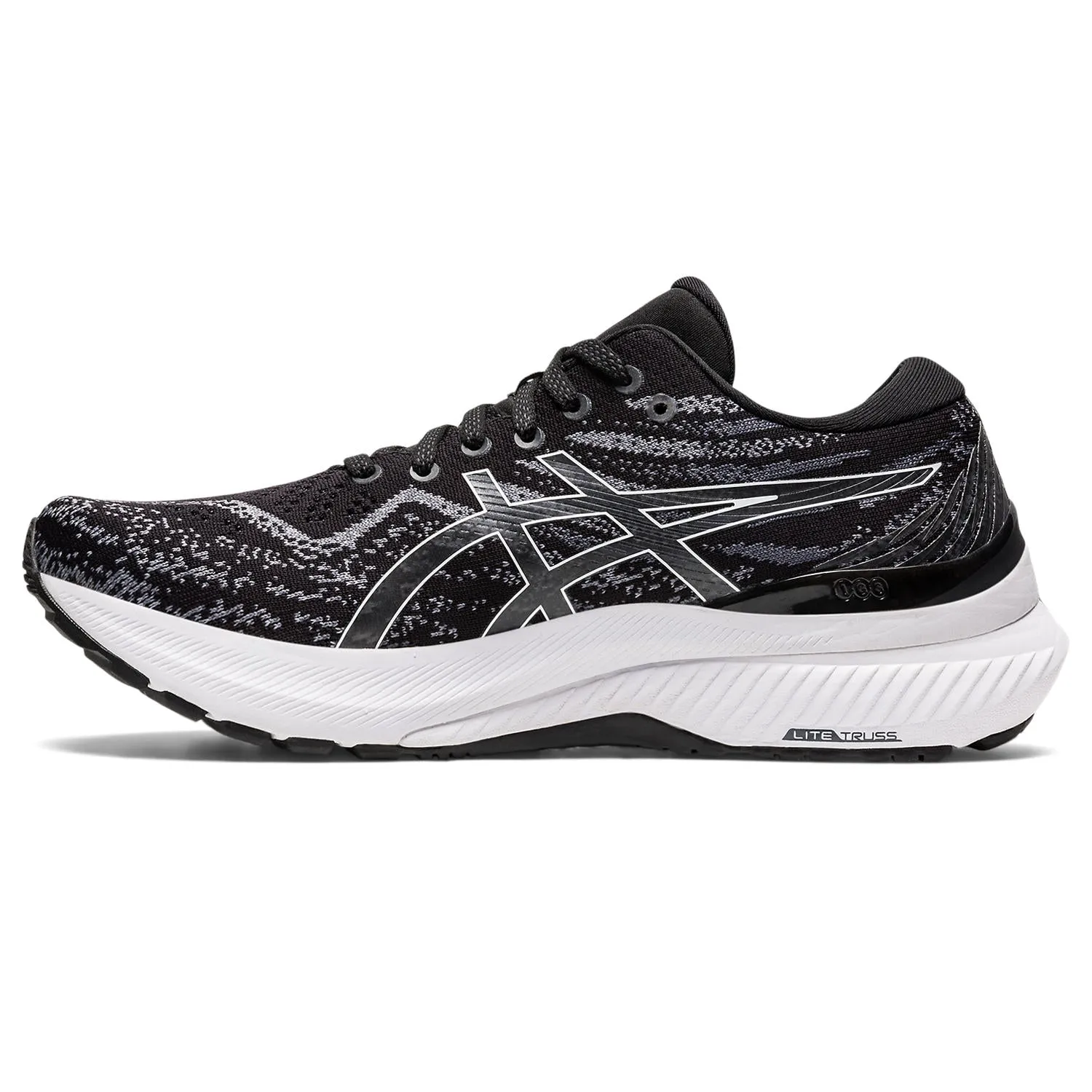 Women's Asics Gel-Kayano 29 Color: Black/White (WIDE WIDTH)