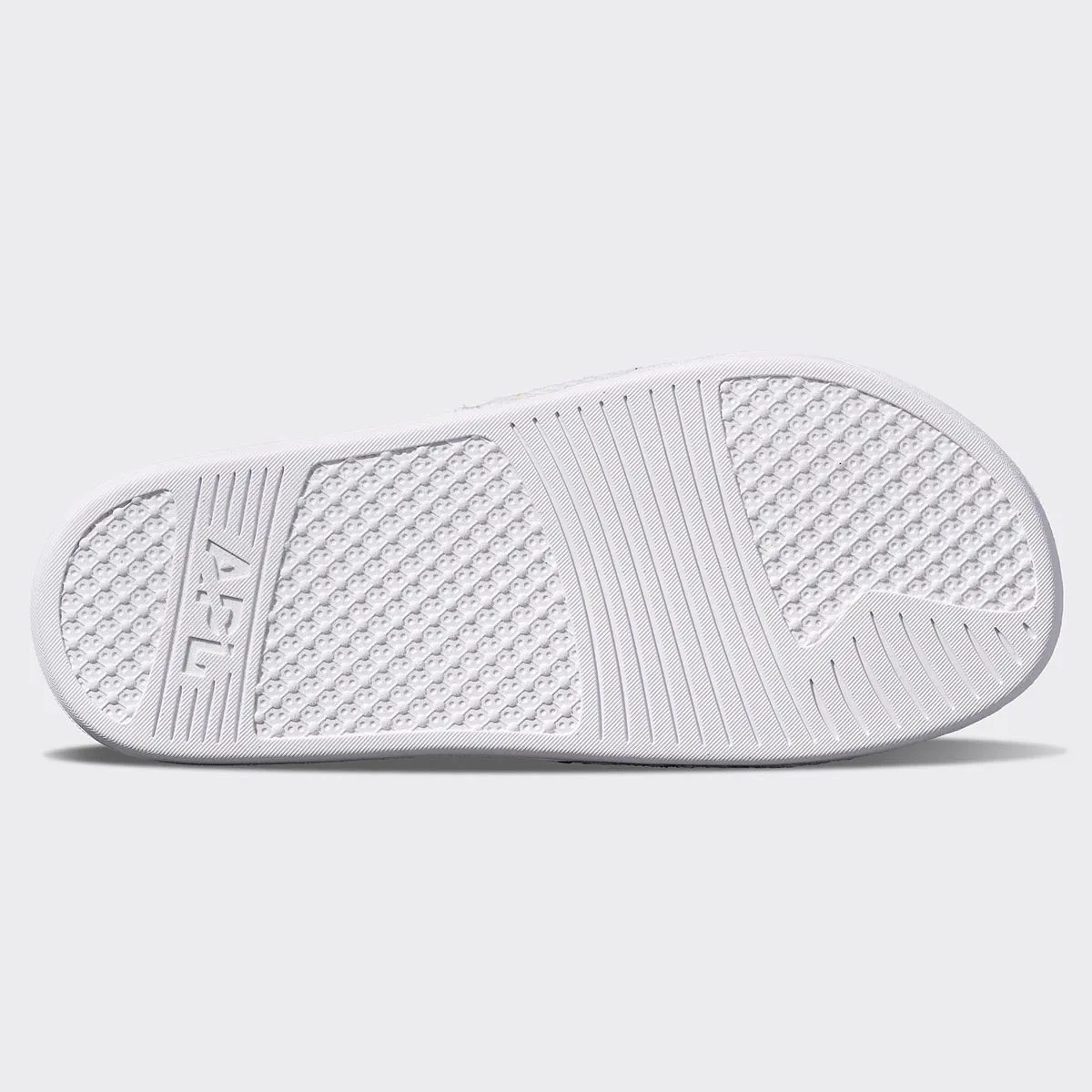 Women's Big Logo TechLoom Slide White / Confetti