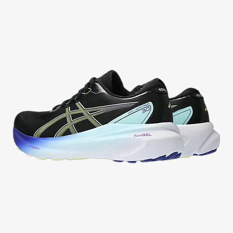 Women's Gel-Kayano 30 (Black/Glow Yellow)