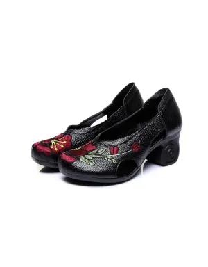 Women's Handmade Embroidery Ethnic Shoes