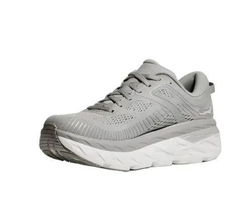 Women's Hoka Bondi 7 Color: Harbor Mist / White