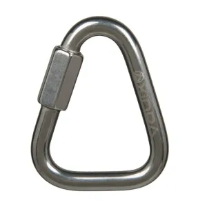 Xinda Stainless Steel Triangle Connecting Ring Meilong Lock Rock Climbing Equipment 10mm