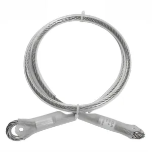 XINDA XD-S9852 Steel Cable Anchor Point Climbing Aerial Work Rescue Steel Wire Rope, Size: 150cm