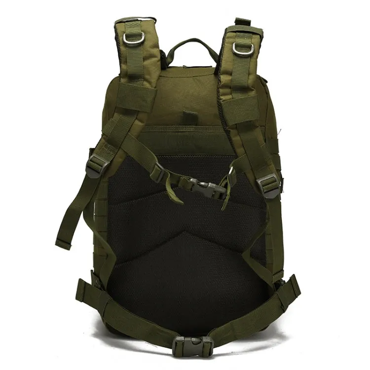 ZE002 Outdoor Mountaineering Bag Hiking Equipment Camping Backpack(Military color)